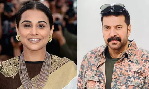 பாலிவுட் சூப்பர் ஸ்டார்களால் மம்மூட்டியை போல நடிக்க முடியாது - வித்யா பாலன்