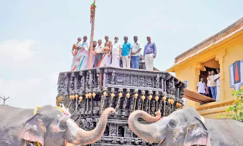ஸ்ரீரங்கம் ரெங்கநாதர் கோவிலில் சித்திரை தேர்திருவிழா நாளை கொடியேற்றத்துடன் தொடங்குகிறது