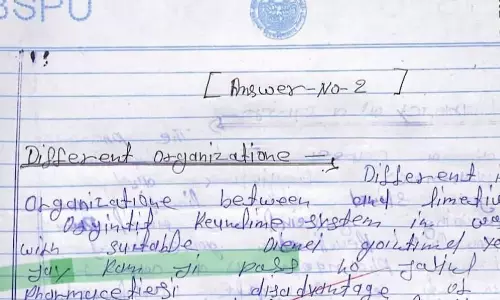 விடைத்தாளில் ஜெய் ஸ்ரீராம் எழுதிய 4 மாணவர்களுக்கு 50 சதவீத மதிப்பெண்- 2 பேராசிரியர்கள் பணியிடை நீக்கம்