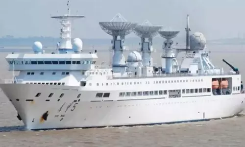 சீன உளவுக்கப்பல் மீண்டும் மாலத்தீவு வந்தது