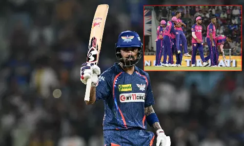 கேஎல் ராகுல், தீபக் ஹூடா அரைசதம்: ராஜஸ்தானுக்கு 197 ரன் இலக்கு நிர்ணயித்தது லக்னோ
