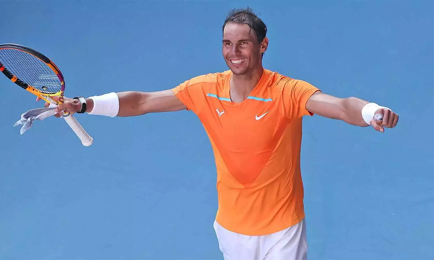 மேட்ரிட் ஓபன் டென்னிஸ்: அடுத்த சுற்றுக்கு முன்னேறினர் நடால், மெத்வதேவ்