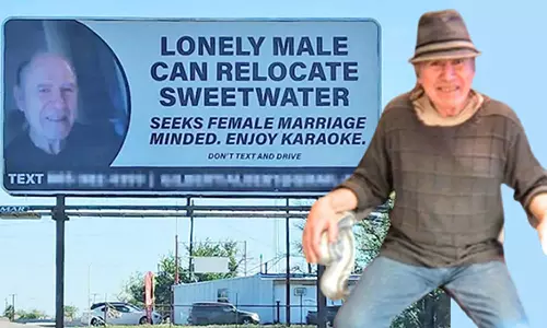 காதலியை கண்டுபிடிக்க வாரம் ரூ.33 ஆயிரம் செலவிடும் முதியவர்