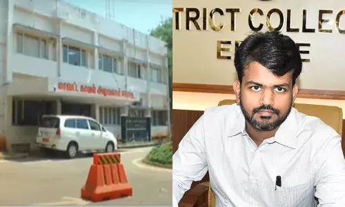 சி.சி.டி.வி. ஒயர் இணைப்பில் பழுது: ஈரோடு கலெக்டர் விளக்கம்