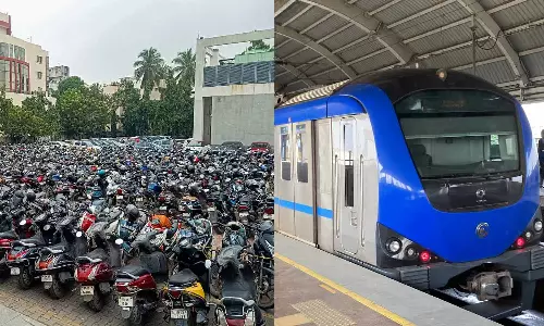 மெட்ரோ ரயிலில் பயணிக்காமல், வாகன நிறுத்தத்தை மட்டும் பயன்படுத்துபவர்களுக்கான கட்டணம் உயர்வு