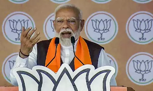 எழுத்துப்பூர்வமாக அளிக்க தயாரா?- காங்கிரஸ்க்கு சவால் விடும் பிரதமர் மோடி