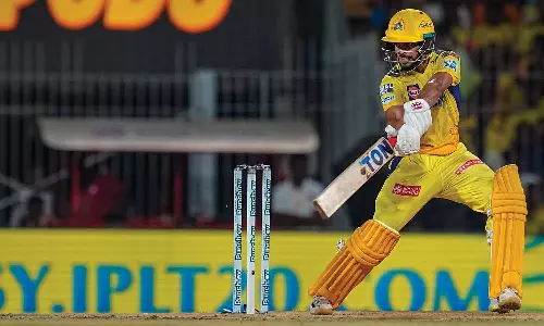 ஐ.பி.எல். 2024: பேட்டிங்கில் பட்டையை கிளப்பிய கெய்க்வாட் - 162 ரன்களை குவித்தது சி.எஸ்.கே.