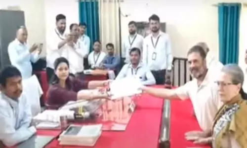 ரேபரேலி தொகுதியில் ராகுல் காந்தி வேட்புமனு தாக்கல்