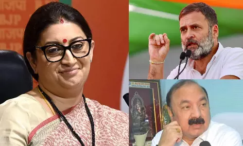 தேர்தலுக்கு முன்னதாகவே அமேதியில் காங்கிரஸ் தோல்வியை ஒப்புக் கொண்டுள்ளது: ஸ்மிரிதி இரானி