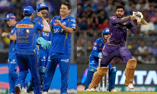 கடைசி வரை போராடிய வெங்கடேஷ் அய்யர்- மும்பைக்கு 170 ரன்கள் இலக்கு நிர்ணயித்த கொல்கத்தா