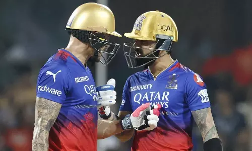 13.4 ஓவரில் இலக்கை எட்டி ஆர்சிபி அபார வெற்றி