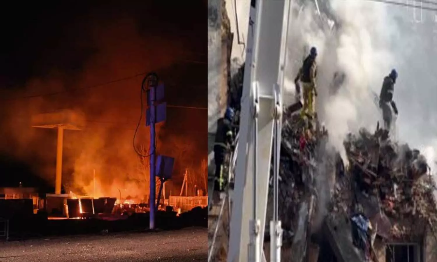 உக்ரைனின் கார்கில் நகரம் மீது ரஷியா டிரோன் தாக்குதல்