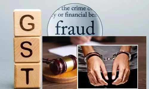 தெலுங்கானாவில் 5 ஜி.எஸ்.டி. அதிகாரிகள் கைது