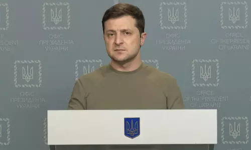 ரஷியாவின் தேடப்படும் குற்றவாளிகள் பட்டியலில் உக்ரைன் அதிபர்