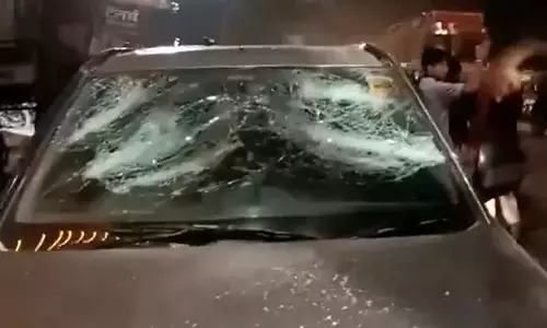 உ.பி அமேதியில் சூறையாடப்பட்ட காங்கிரஸ் அலுவலகம்- போலீஸ் குவிப்பு