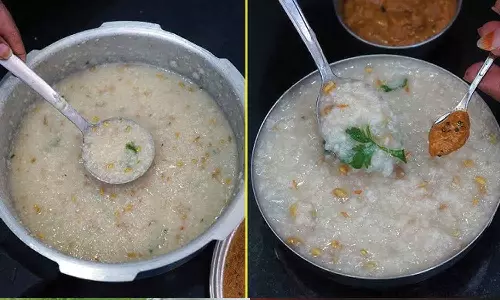 வெயிலுக்கு ஏற்ற வெந்தய கஞ்சி...