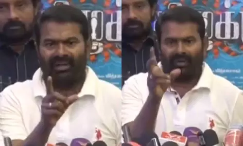 நீட் தேர்வு நடத்த அமெரிக்க நிறுவனம் எதற்கு? சீமான்