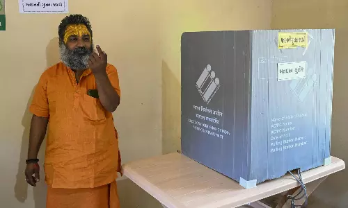 ஒரே ஒரு ஓட்டு... 100 சதவீத வாக்குப்பதிவை உறுதி செய்த வாக்காளர்