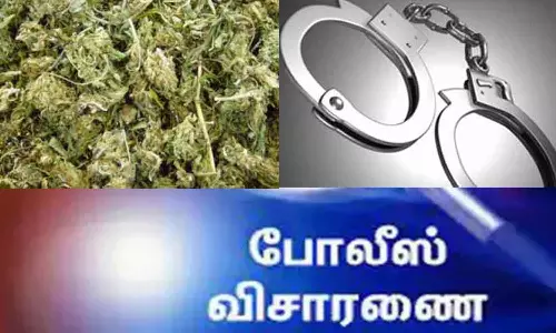 கஞ்சா வழக்கில் கைதான தன்னை பெற்றோர் ஜாமீனில் எடுக்காததால் சொந்த வீட்டிலேயே திருட தகவல் கொடுத்த வாலிபர்