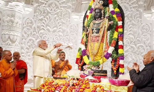 பாபரின் பெயரில் ராமர் கோவிலுக்கு காங்கிரஸ் பூட்டு போட்டுவிடும் - பிரதமர் மோடி