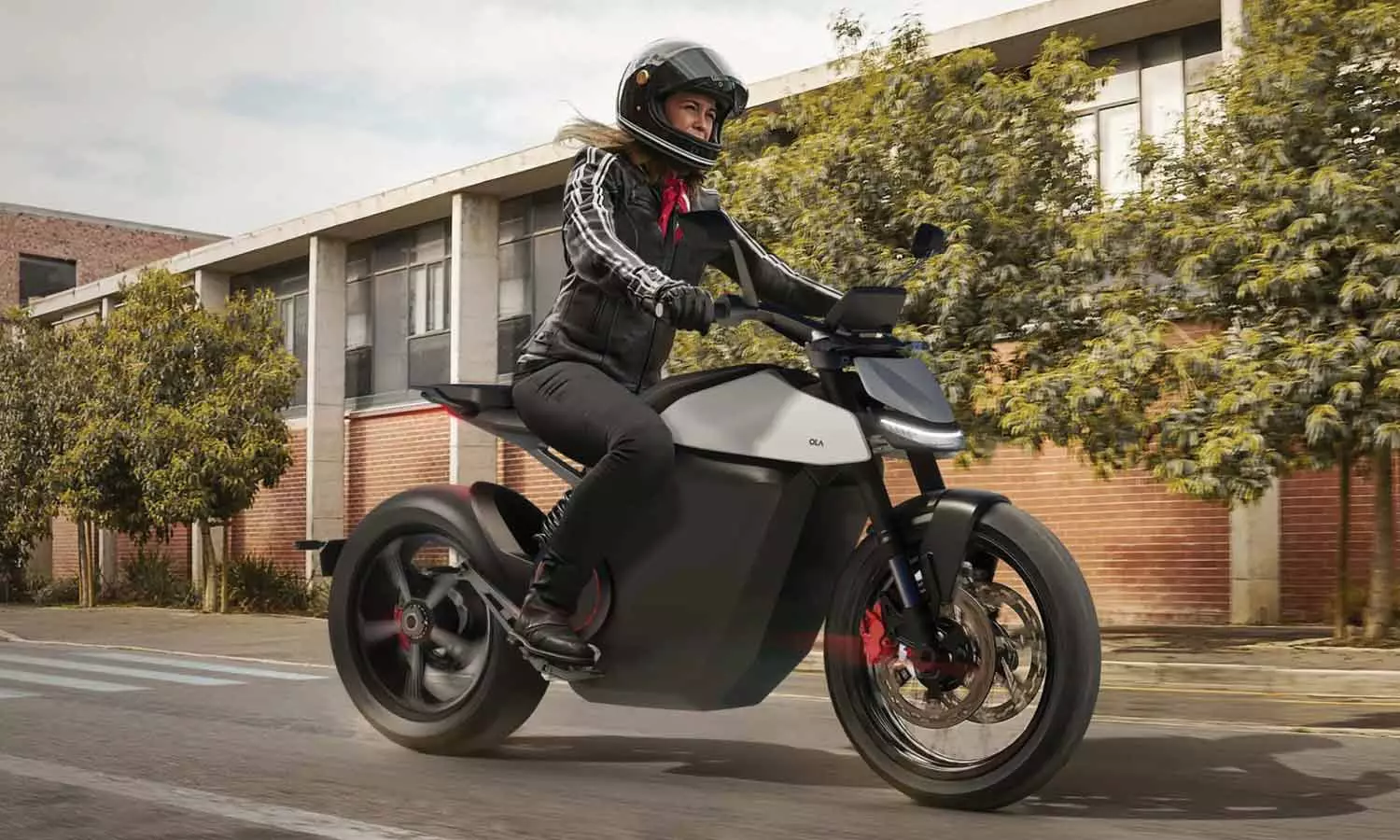 எலெக்ட்ரிக் ஸ்போர்ட்ஸ் பைக் உருவாக்கும் ஓலா எலெக்ட்ரிக் - லீக் ஆன புகைப்படம்