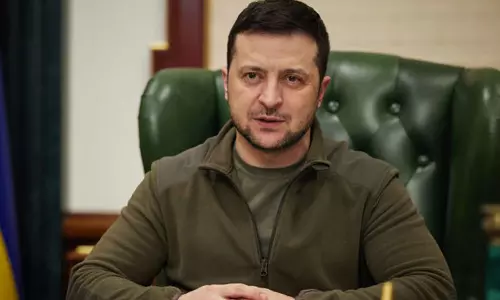 ரஷியா எல்லை ஊடுருவல் பாதுகாப்பான மண்டலத்தை உருவாக்குவதற்கே: உக்ரைன் அதிபர் ஜெலன்ஸ்கி