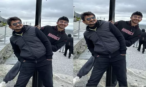 லண்டனில் மகன் இன்பநிதியுடன் Vibe ஆன உதயநிதி