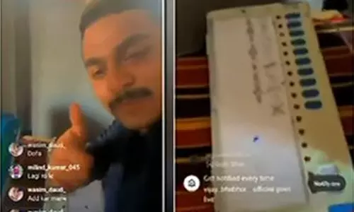 வாக்குச்சாவடியை கைப்பற்றிய பாஜக எம்.பியின் மகன்-  மறு வாக்குப்பதிவு நடத்த தேர்தல் ஆணையம் உத்தரவு