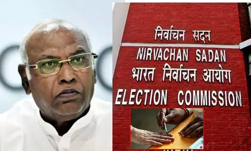 வாக்கு சதவீதம் குறித்து கடிதம்: மல்லிகார்ஜூன கார்கேவுக்கு தேர்தல் ஆணையம் எச்சரிக்கை