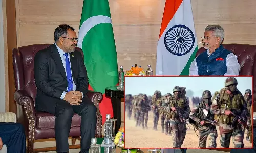 ராணுவ வீரர்கள் அனைவரையும் இந்தியா திரும்பப் பெற்றது: மாலத்தீவு அதிபர் மாளிகை