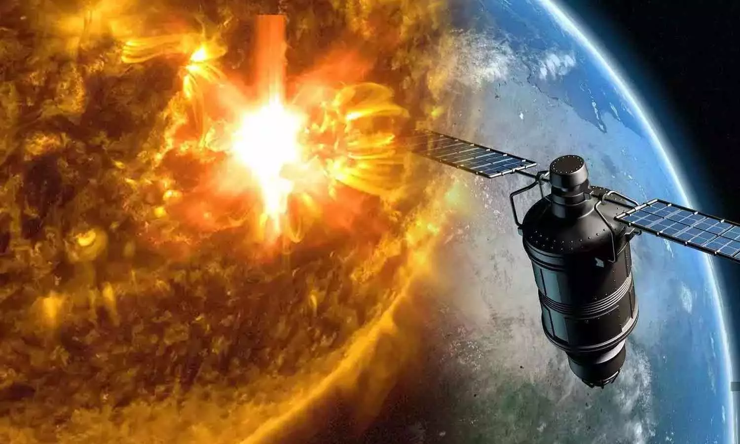 சக்திவாய்ந்த சூரியப்புயல் பூமியை தாக்கியது- செயற்கை கோள்கள் பாதிக்க வாய்ப்பு