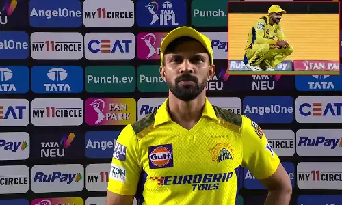 எங்கள் பீல்டிங் எங்களை வீழ்த்தியது: ருதுராஜ் கெய்க்வாட்