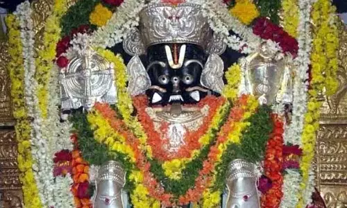 சிங்கிரிக்குடி லட்சுமி நரசிம்மர் கோவிலில் பிரமோற்சவ விழா: 14-ந் தேதி கொடியேற்றத்துடன் தொடங்குகிறது