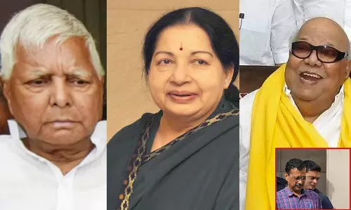 லாலு, ஜெயலலிதா, கருணாநிதி வரிசையில் Jail Return Club-ல் இணைந்த கெஜ்ரிவால் - பா.ஜ.க. விமர்சனம்