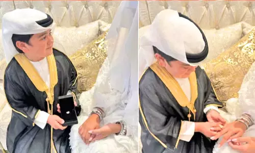 தடைகளை தாண்டி திருமணம் செய்யும் 3 அடி உயர பாடகர்