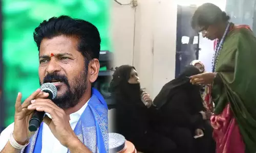 இஸ்லாமிய பெண் வாக்காளர்களை சோதித்த பாஜக வேட்பாளர் மாதவி லதா- ரேவந்த் ரெட்டி கண்டனம்