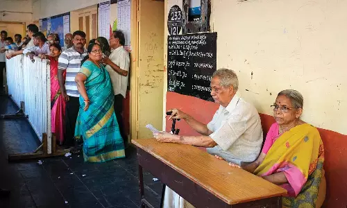 4 ஆம் கட்ட தேர்தல் - 63.04 சதவீதம் வாக்குகள் பதிவு