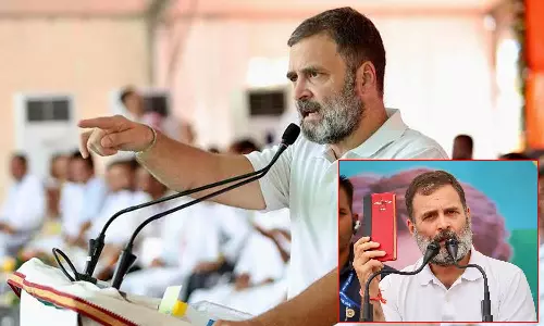 பா.ஜனதா வெற்றி பெற்றால் நாட்டை 22 பணக்காரர்கள் இயக்குவார்கள்: ராகுல் காந்தி