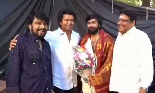 ஹீரோவாக அறிமுகமாகும் இயக்குநர் விக்ரமன் மகனை வாழ்த்திய விஜய்