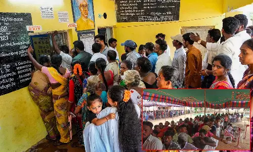 அதிகாலை 2 மணிக்கு கடைசி வாக்கு: ஆந்திராவில் இதுவரை இல்லாத அளவிற்கு 81.86 சதவீத வாக்குப்பதிவு