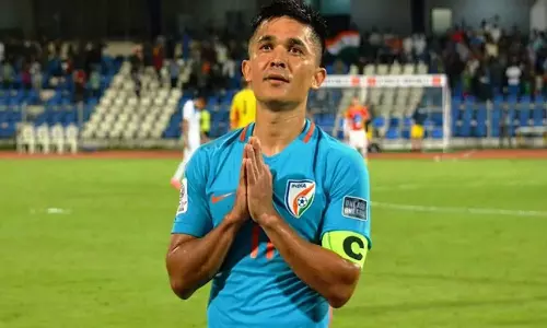 இந்திய கால்பந்து அணி கேப்டன் சுனில் சேத்ரி திடீர் ஓய்வு