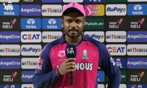 தொடர்ச்சியாக ராஜஸ்தான் 4-வது தோல்வி: பேட்ஸ் மேன்கள் மீது சஞ்சு சாம்சன் பாய்ச்சல்