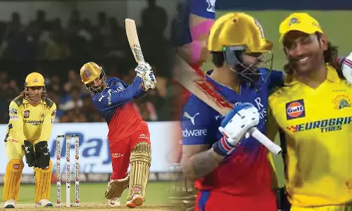 பெங்களூரு அணி 218 ரன்கள் குவிப்பு: பிளே ஆப் போட்டிக்கு தகுதி பெறுமா சென்னை?