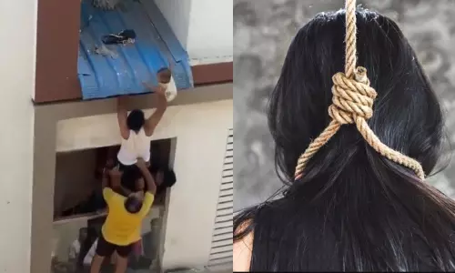 சென்னையில் பால்கனியில் இருந்து விழுந்த குழந்தையின் தாய் தூக்கிட்டு தற்கொலை