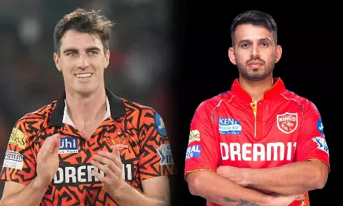 டாஸ் வென்ற பஞ்சாப் அணி பேட்டிங் தேர்வு - 2 ஆம் இடத்தை பிடிக்குமா ஹைதராபாத்