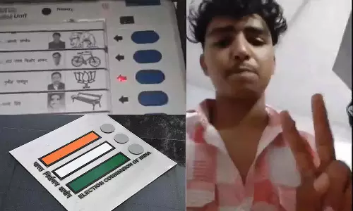 பாஜகவுக்கு 8 முறை வாக்களித்த இளைஞர்.. நடவடிக்கை எடுக்க தேர்தல் ஆணையம் உத்தரவு