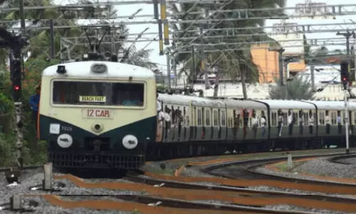 மின்சார ரெயில் சேவை இன்று ரத்து