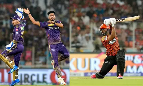 ராகுல் திரிபாதி அதிரடி: கொல்கத்தா அணிக்கு 160 ரன்கள் இலக்கு நிர்ணயித்த ஐதராபாத்