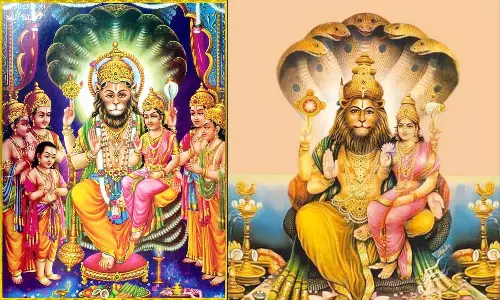 லட்சுமி தேவி, நரசிம்மரின் மடியில் அமர்ந்திருப்பது ஏன் ?