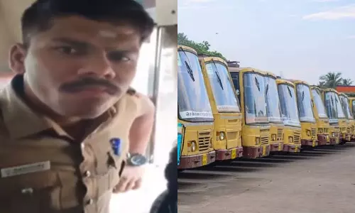 அரசுப்பேருந்துகளில் காவலர்கள் கட்டணமின்றி பயணிக்க அனுமதி இல்லை